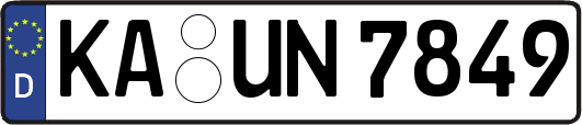 KA-UN7849