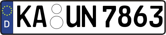 KA-UN7863