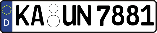 KA-UN7881
