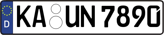 KA-UN7890
