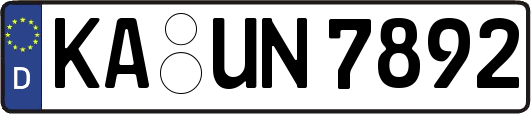KA-UN7892