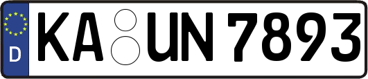 KA-UN7893