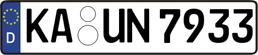 KA-UN7933