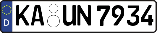 KA-UN7934