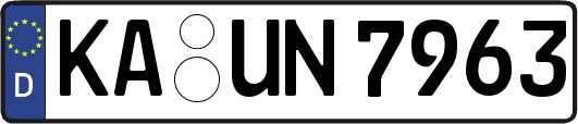 KA-UN7963