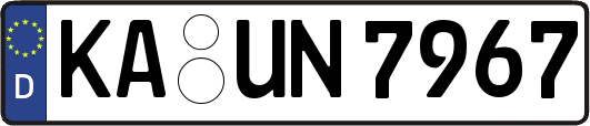KA-UN7967