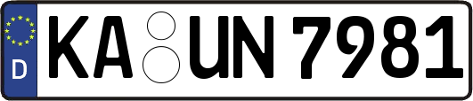 KA-UN7981
