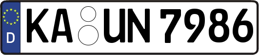 KA-UN7986
