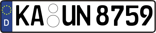 KA-UN8759