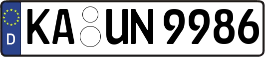 KA-UN9986