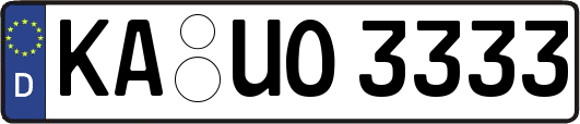 KA-UO3333