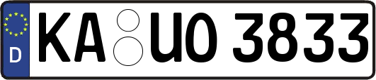 KA-UO3833