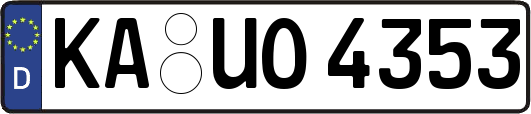 KA-UO4353
