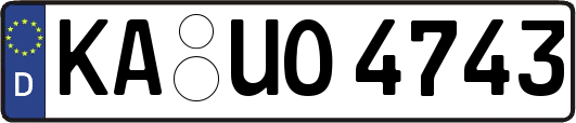 KA-UO4743