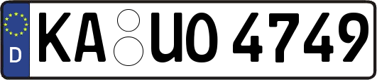 KA-UO4749