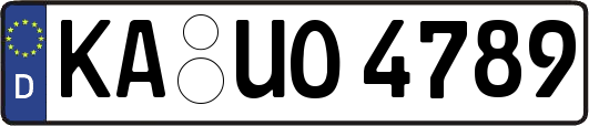 KA-UO4789