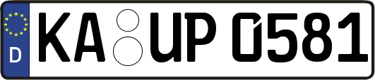 KA-UP0581