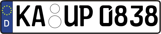 KA-UP0838