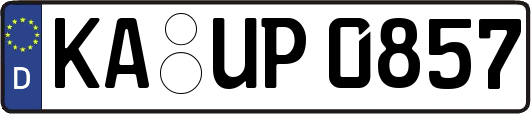 KA-UP0857