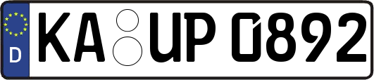 KA-UP0892