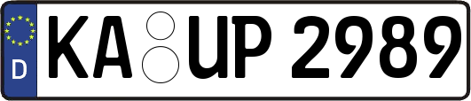 KA-UP2989