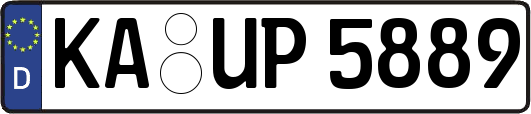 KA-UP5889
