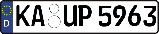 KA-UP5963