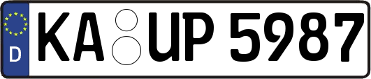 KA-UP5987