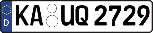 KA-UQ2729