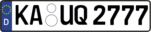 KA-UQ2777