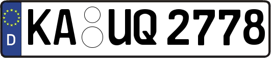 KA-UQ2778