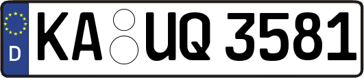 KA-UQ3581