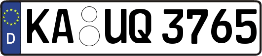 KA-UQ3765