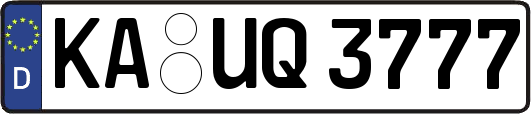 KA-UQ3777