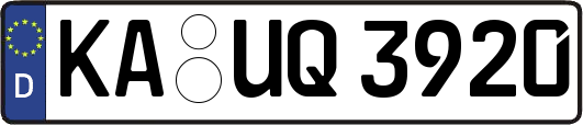 KA-UQ3920