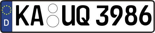 KA-UQ3986