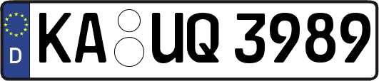 KA-UQ3989
