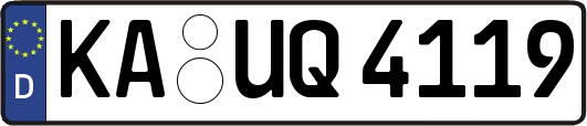 KA-UQ4119