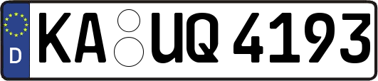 KA-UQ4193