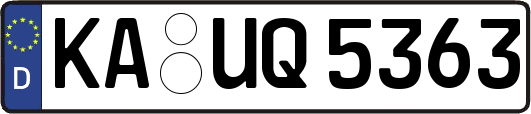 KA-UQ5363