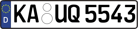 KA-UQ5543