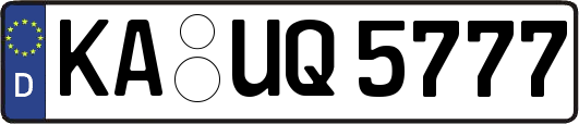 KA-UQ5777