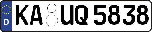 KA-UQ5838