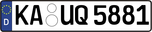 KA-UQ5881