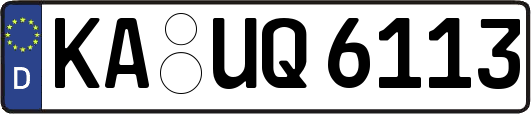 KA-UQ6113