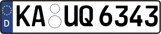 KA-UQ6343