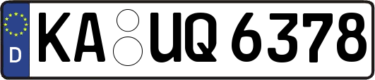 KA-UQ6378