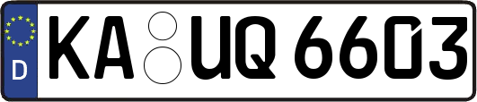 KA-UQ6603