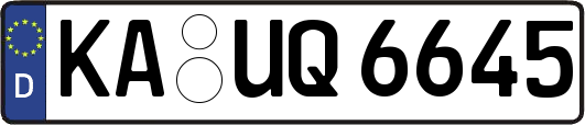 KA-UQ6645