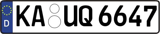 KA-UQ6647